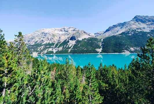 La zona dei Laghi di Cancano La zona dei Laghi di Cancano
